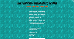 Desktop Screenshot of emilyshoichet.com